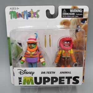 Dr Teeth Animal with drumsticks Muppets Minimates Series 2 Electric Mayhem Band